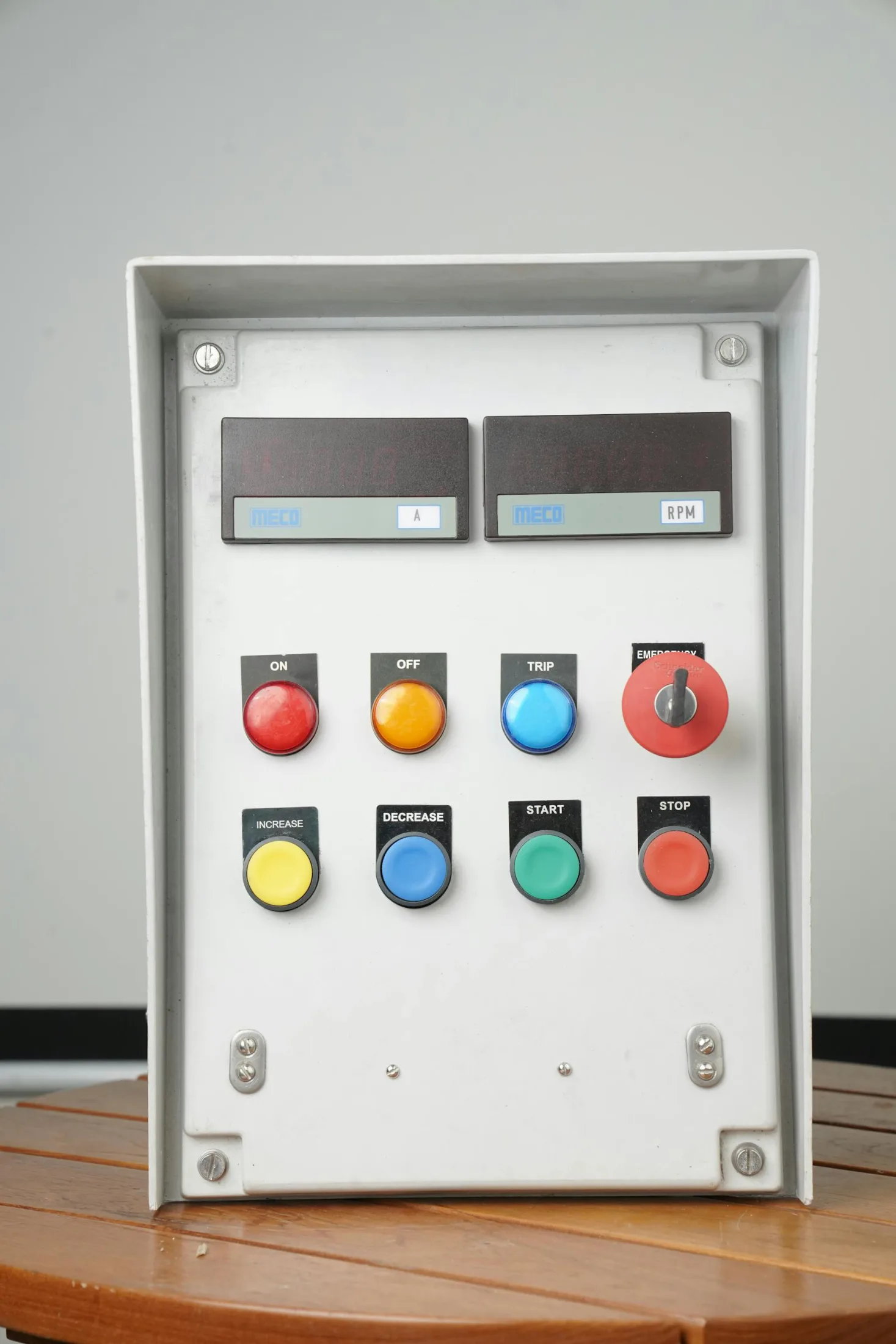 Industrial automation panel application for conductive parts