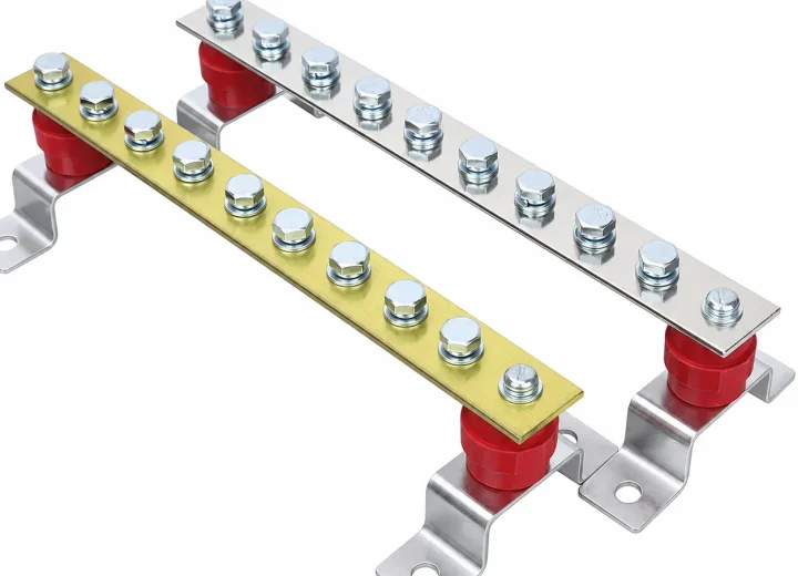 Copper Busbar Terminals for Electrical Cabinet Assemblies