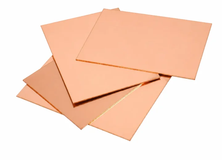 Pure Copper Square and Round Plates for Machining Projects