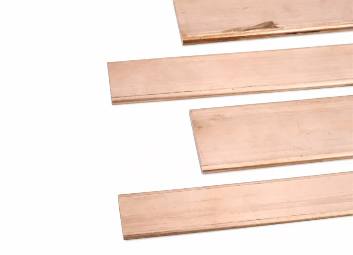Drilled, Bent, and Punched Copper Bus Bars for Electrical Projects