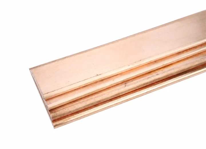 Custom CNC Copper Bus Bar with Punching, Drilling and Bending