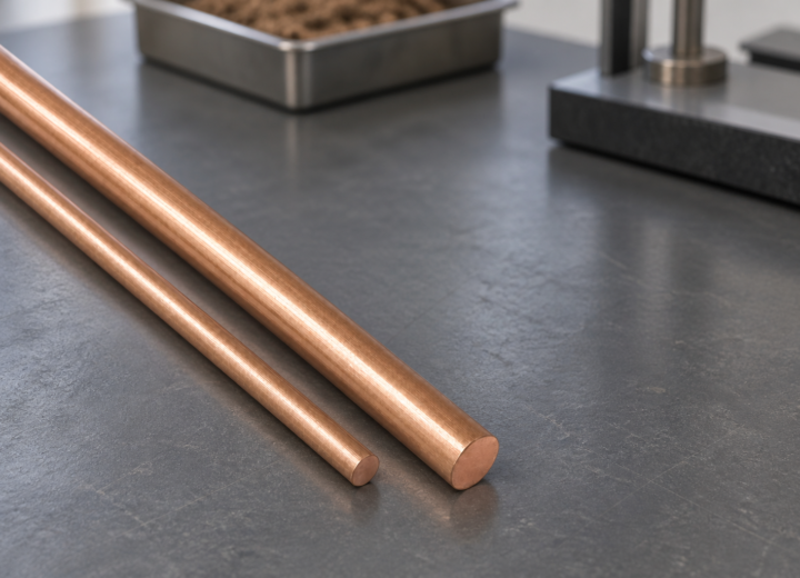 Are ground rods solid copper?
